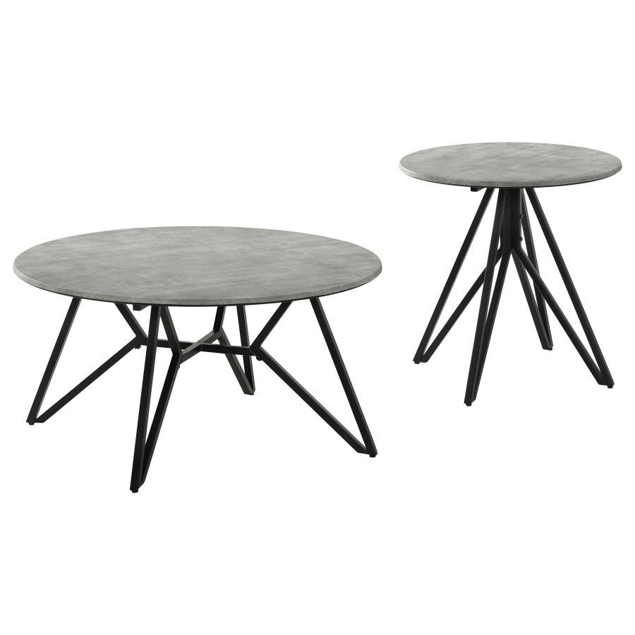 Hadi - Round Smarttop Coffee Table Set