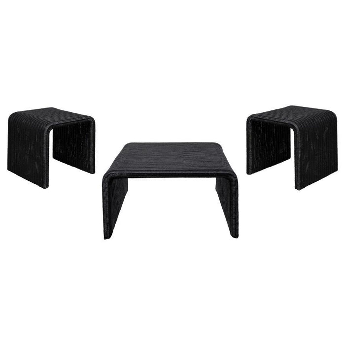 Cahya - Rattan Coffee And End Table Set