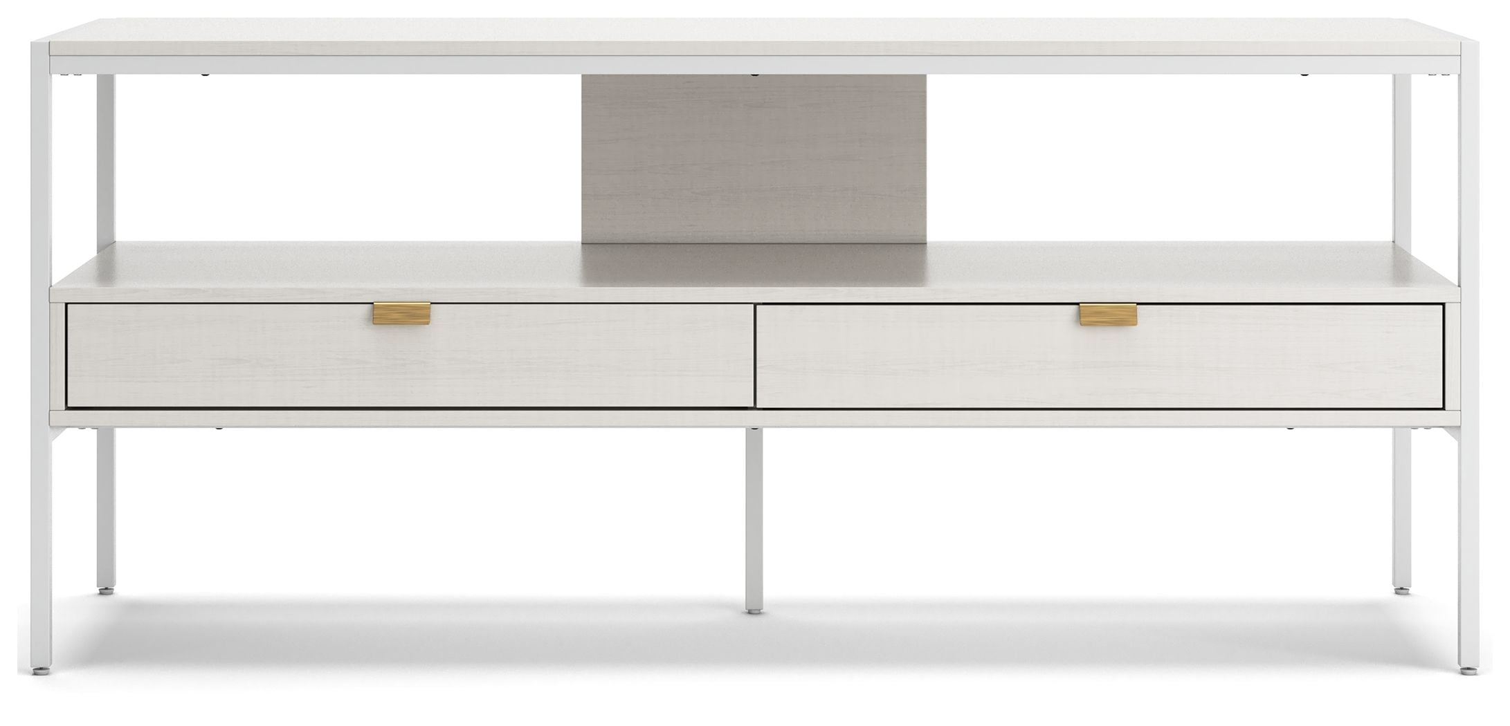 Deznee - Large TV Stand - White