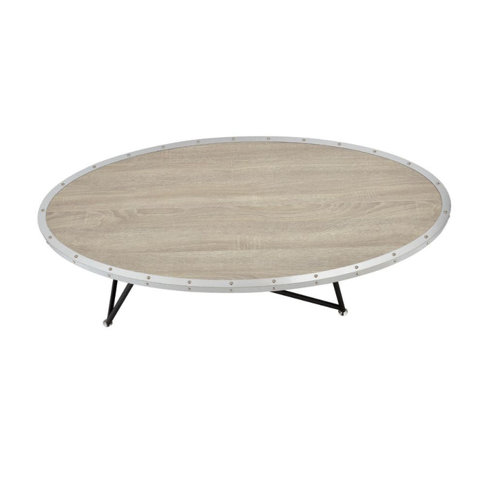 Allis - Coffee Table - Weathered Gray Oak