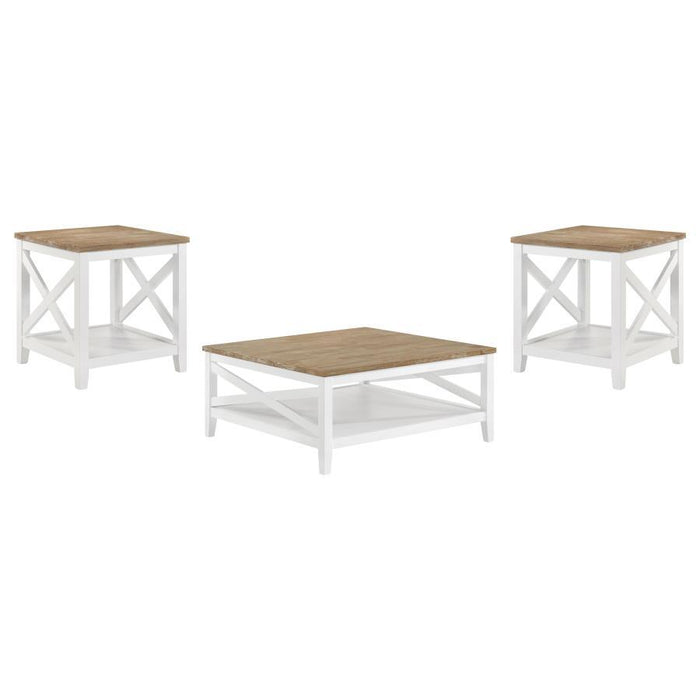 Hollis - Square Coffee And End Table Set