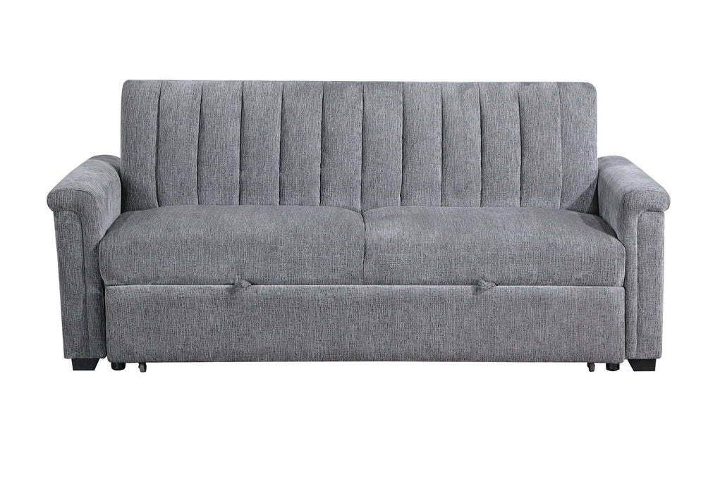 U0201 - Pullout Sofa - Dark Gray