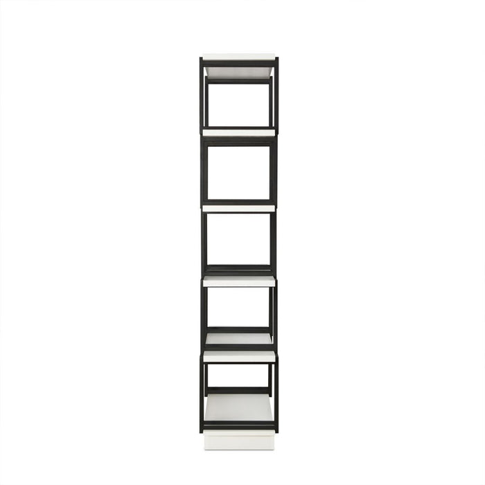 Verne - Bookshelf - White & Black