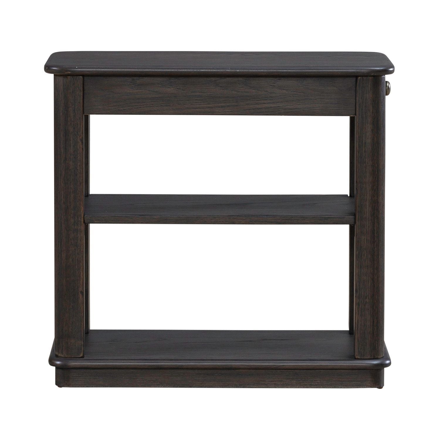 Wallace - Chair Side Table - Brown