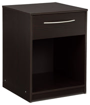 Finch - One Drawer Night Stand - Black