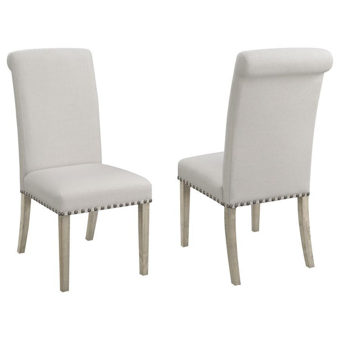 Salem - Fabric Upholstered Dining Side Chair (Set of 2) - Beige