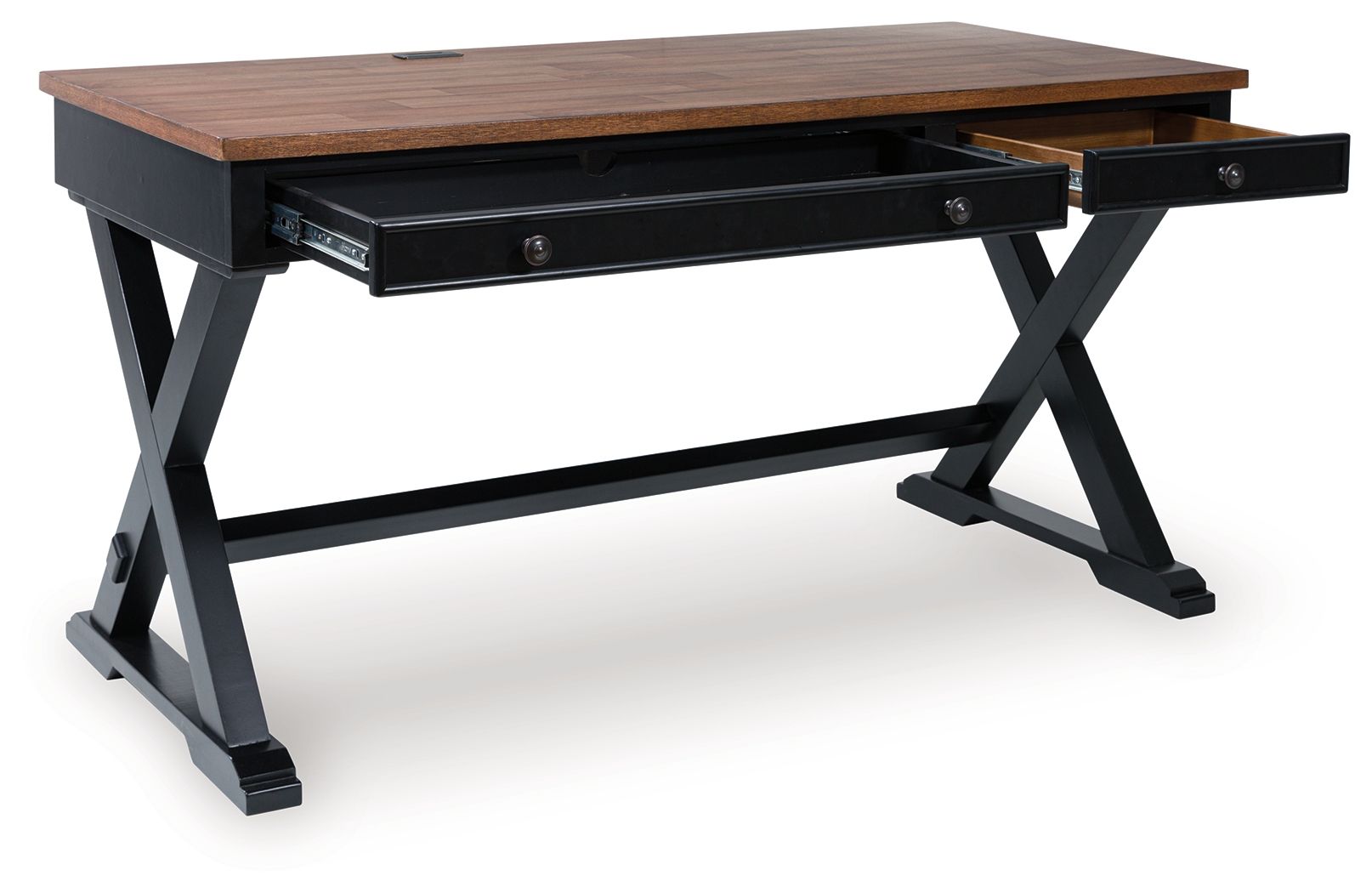 Wildenauer - Home Office Desk - Brown / Black