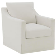 Winter - Upholstered Sloped Arm Accent Swivel Chair
