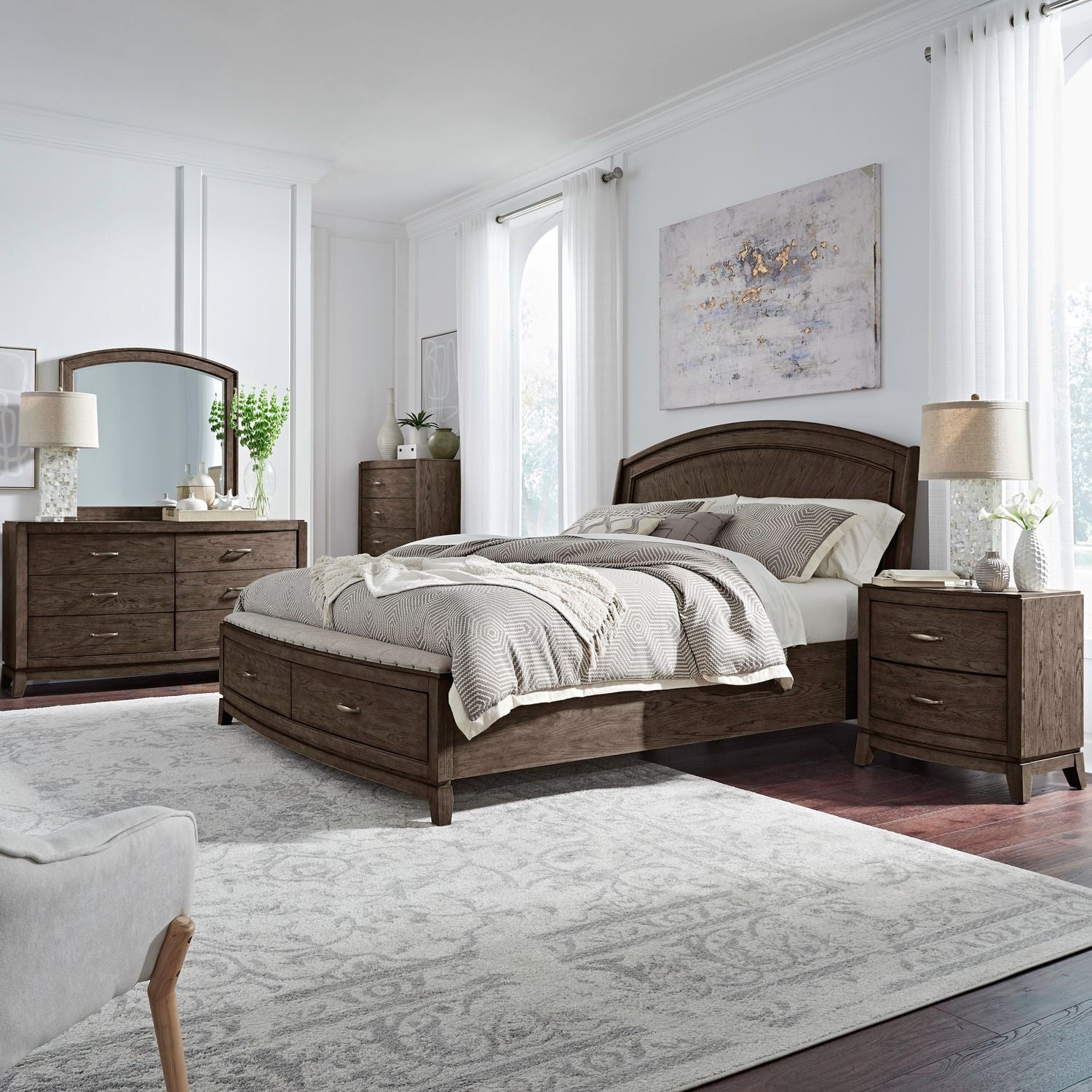 Avalon - Panel Bedroom Set