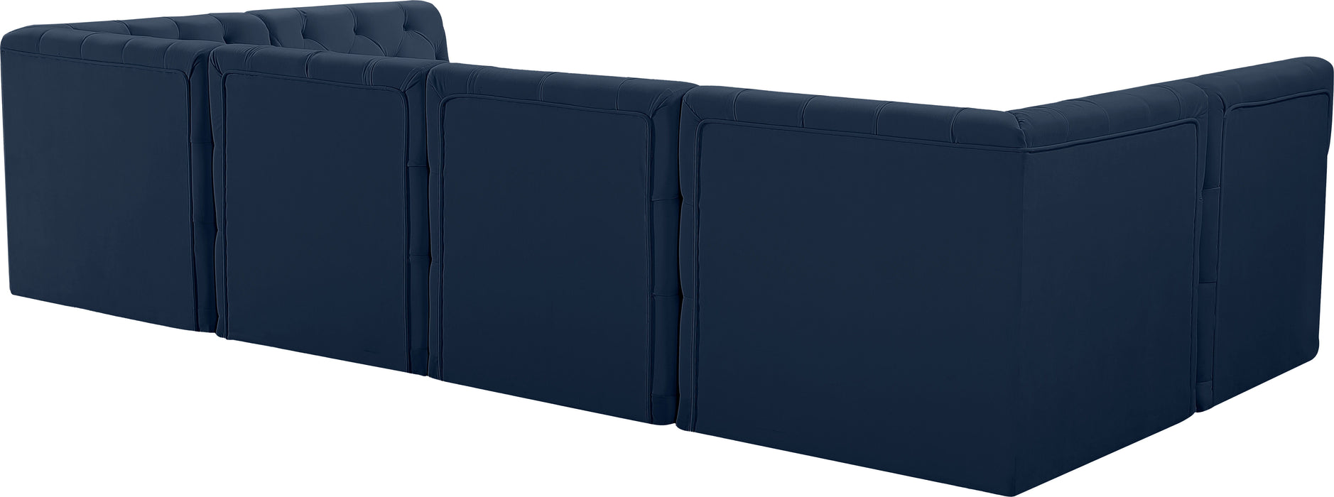 Tuft - Modular Sectional 6 Piece - Navy - Modern & Contemporary