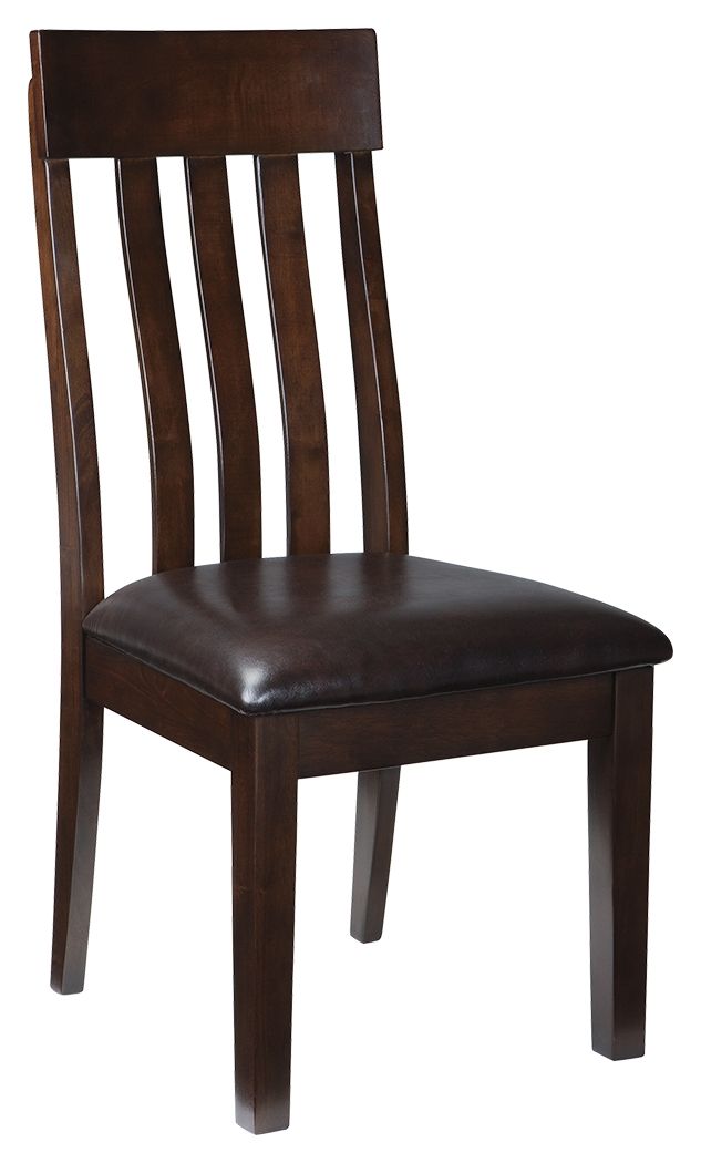 Haddigan - Dining UPH Side Chair (Set of 2) - Dark Brown