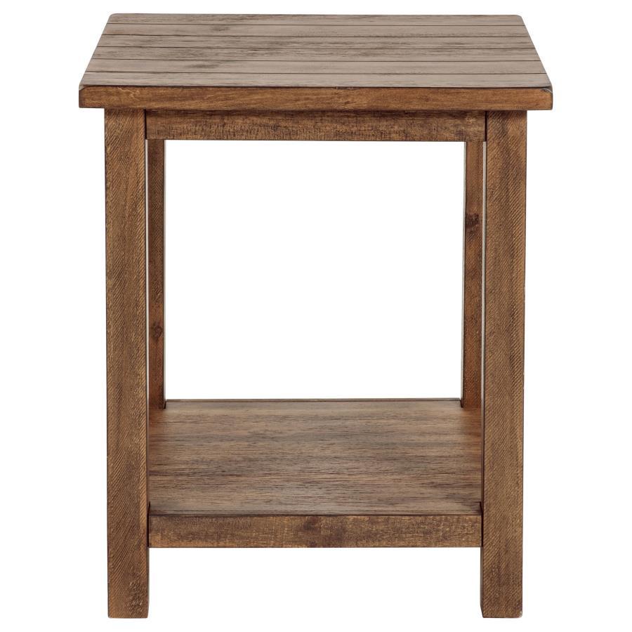 Payne - Wood End Table with Shelf