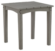 Visola - Square End Table - Gray