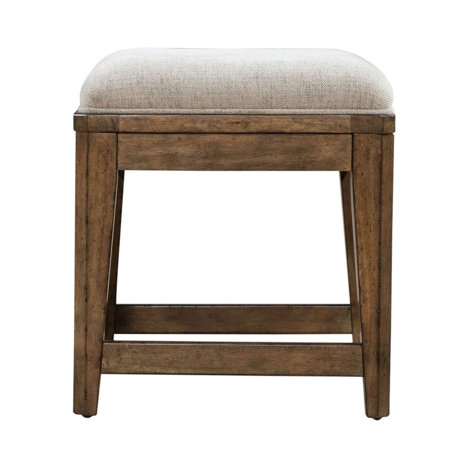 Carolina Park - Upholstered Console Stool - Brown
