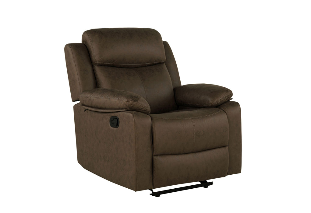 U6026 - 5 Glider Recliner - Dark Brown