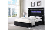 2215 - Queen Bed - Black