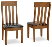 Ralene - Dining UPH Side Chair (Set of 2) - Medium Brown