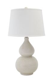 Saffi - Ceramic Table Lamp  - Cream