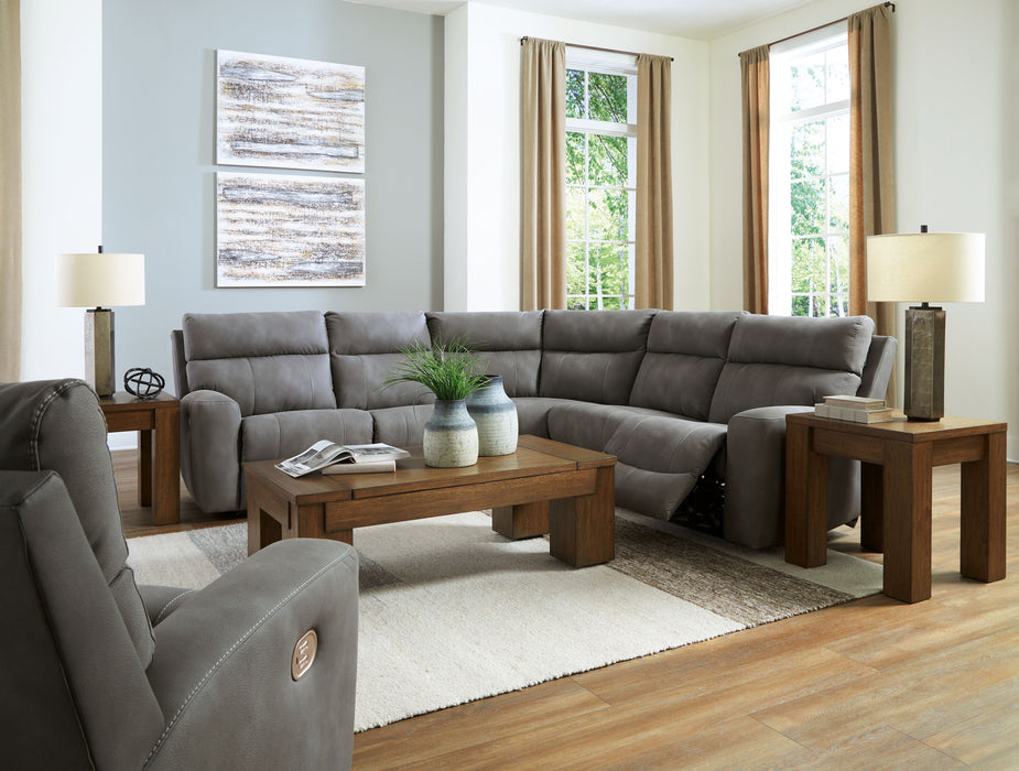 Next-gen Durapella - Power Reclinering Sectional Set