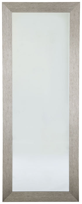 Duka - Silver Finish - Floor Mirror