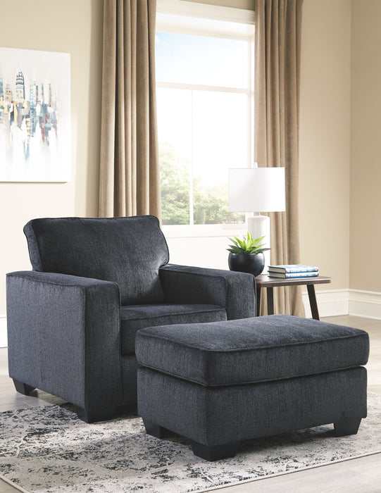 Altari - Chair With Ottoman