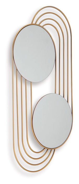 Warrenley - Gold Finish - Accent Mirror