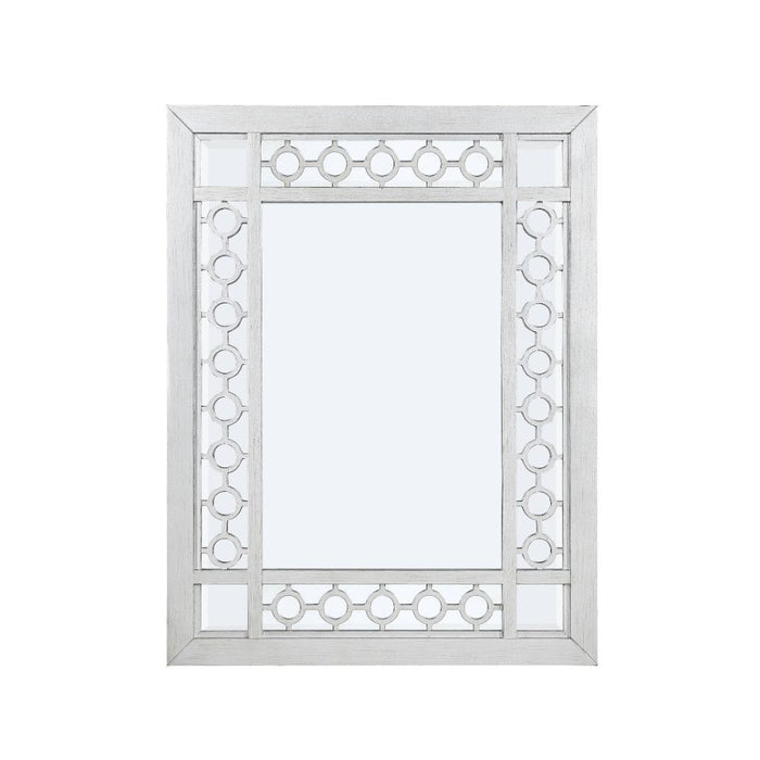 Varian - Mirror - Mirrored & Antique Platinum