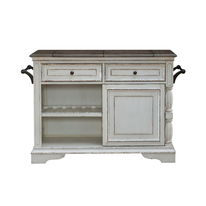 Magnolia Manor - Bar Cart - White