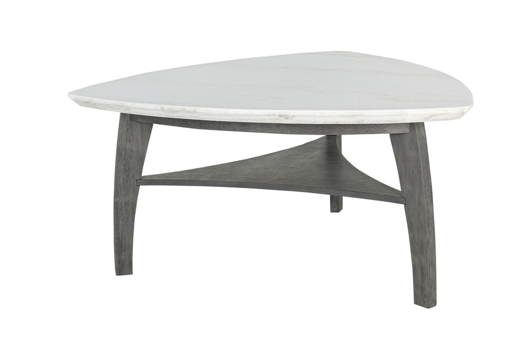 D8192 - Triangle Dining Table - Light Gray