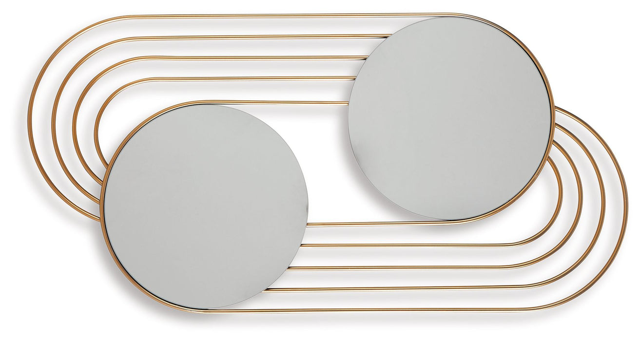 Warrenley - Gold Finish - Accent Mirror