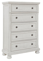 Robbinsdale - Five Drawer Chest - Antique White