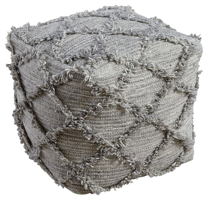 Adelphie - Gray - Pouf