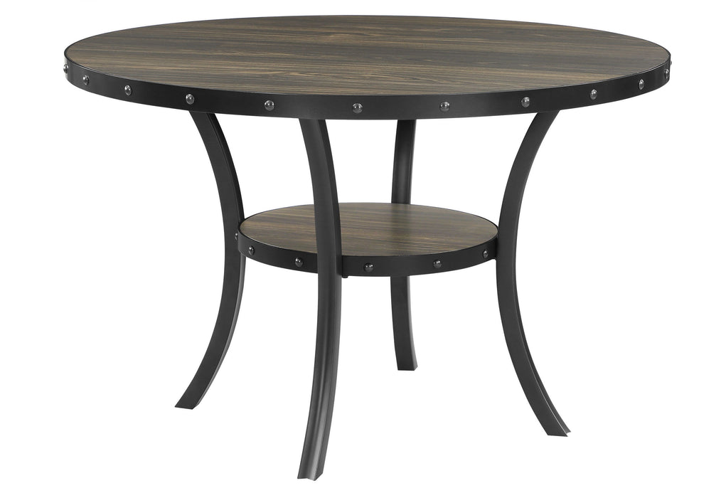 D1622 - Roun Dining Table - Black