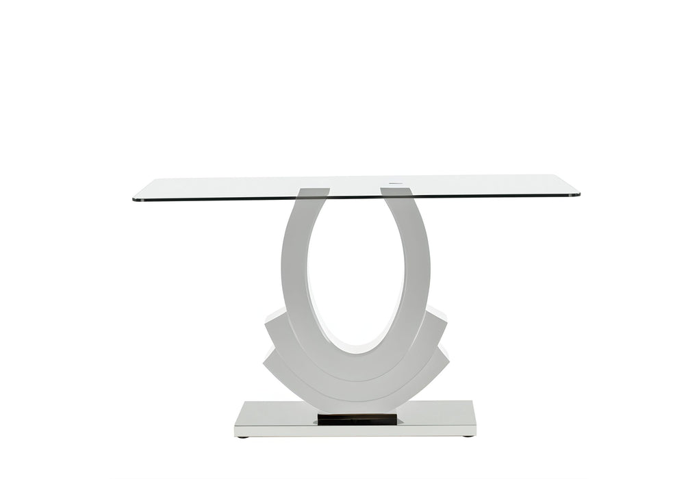 D1463 - Bar Table - White