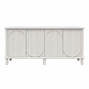 Selena - Credenza - Rustic White