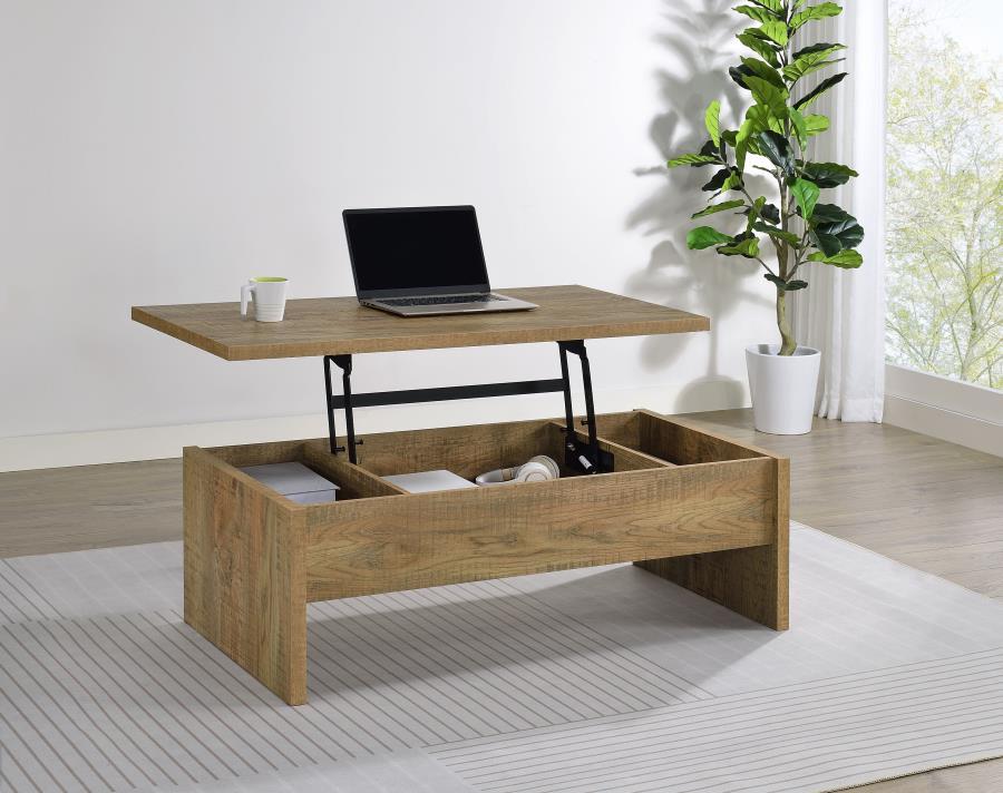 Canoga - Engineered Wood Lift Top Cocktail Coffee Table - Mango