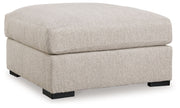 Ballyton - Oversized Accent Ottoman - Sand