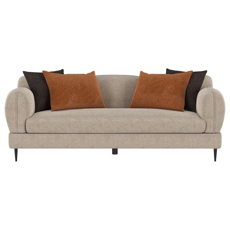 Jade - 2 Piece Chenille Upholstered Sofa Set