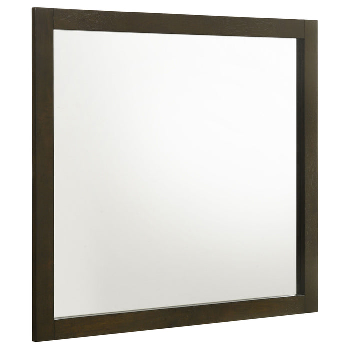 Wilkes - Dresser Mirror - Dark Cocoa