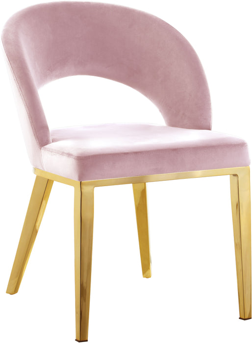 Roberto - Dining Chair with Gold Legs