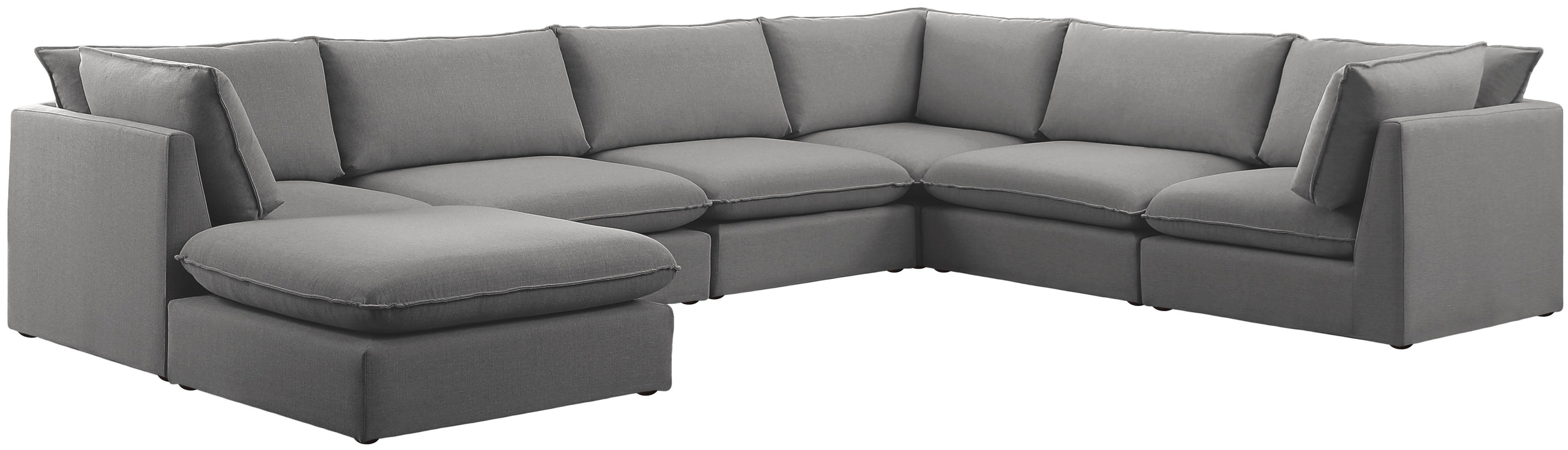 Mackenzie - Modular Sectional 7 Piece - Gray